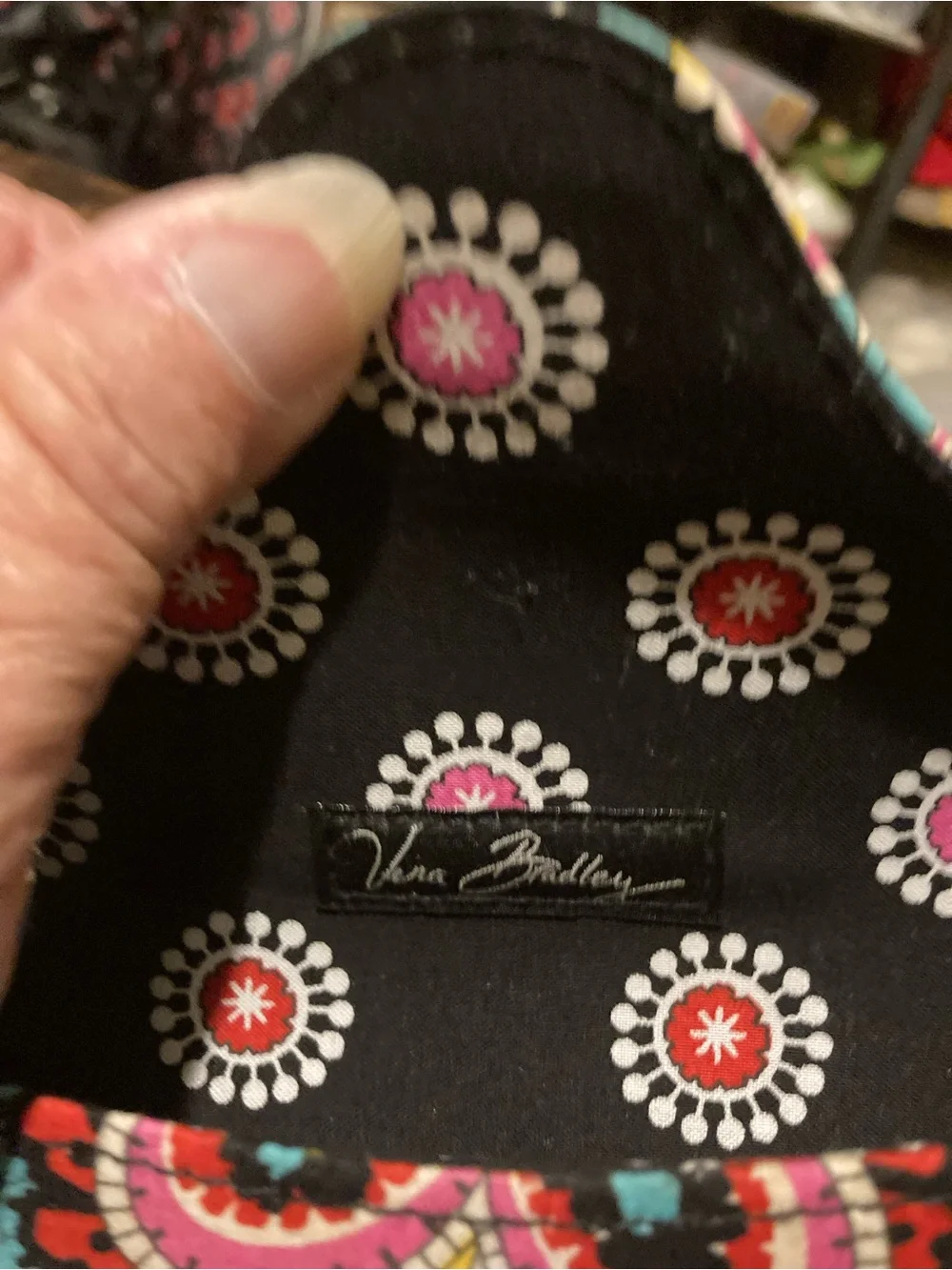 Vera Bradley hard shell eyeglass case